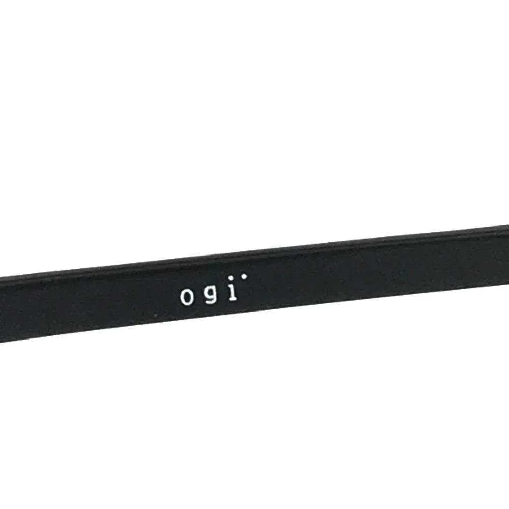 ogi Petite Eyeglasses Frames 2146 COL. 560 Black Rectangle Wire Rim 40-21-135